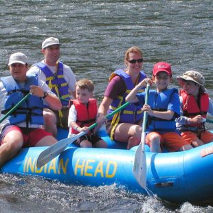 adults and children enjoy rafting Indian Head Canoeing Rafting Kayaking Tubing Delaware River
